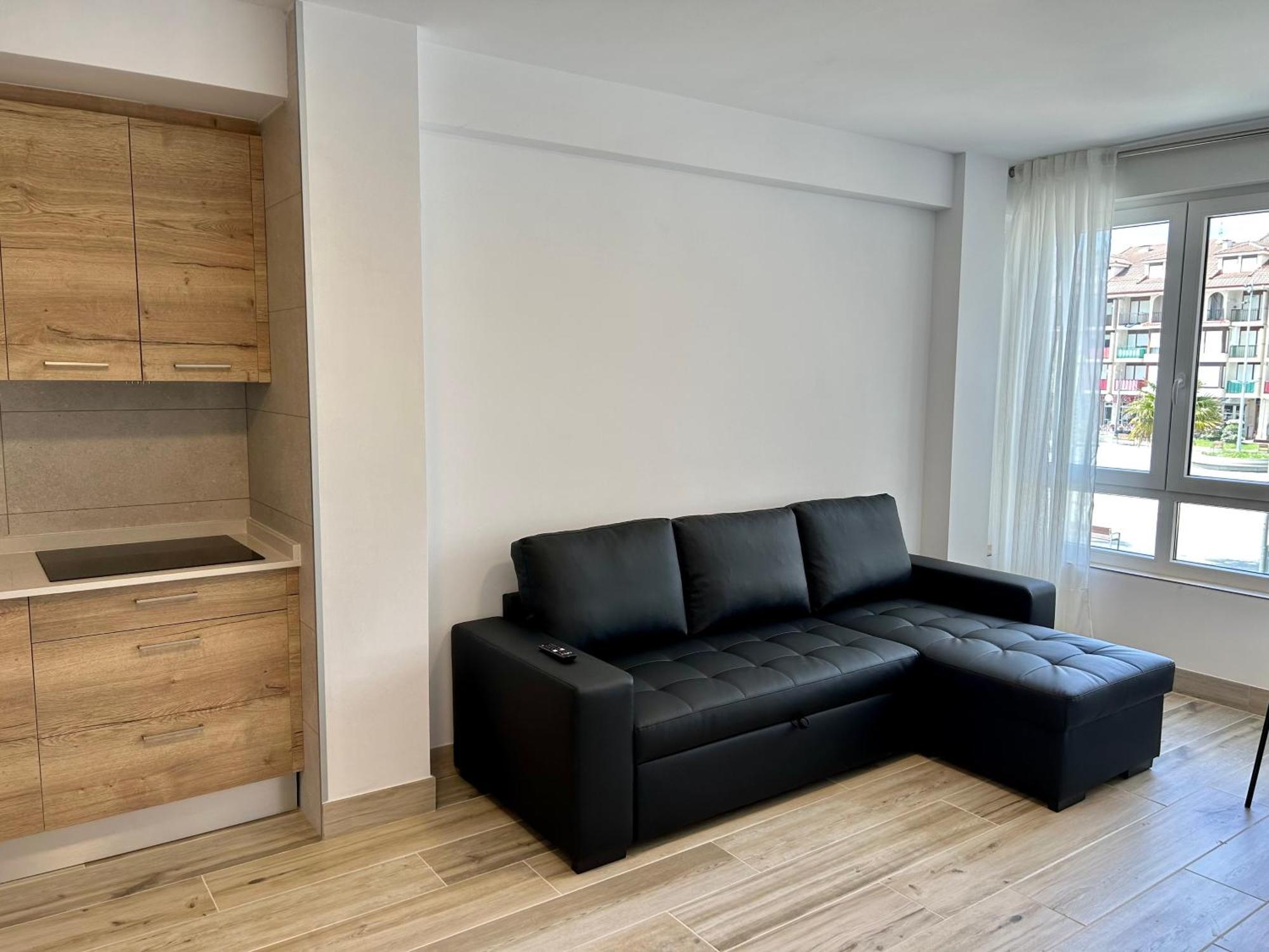 Apartamento Plaza De La Villa Playa Trengandin Ноха Экстерьер фото