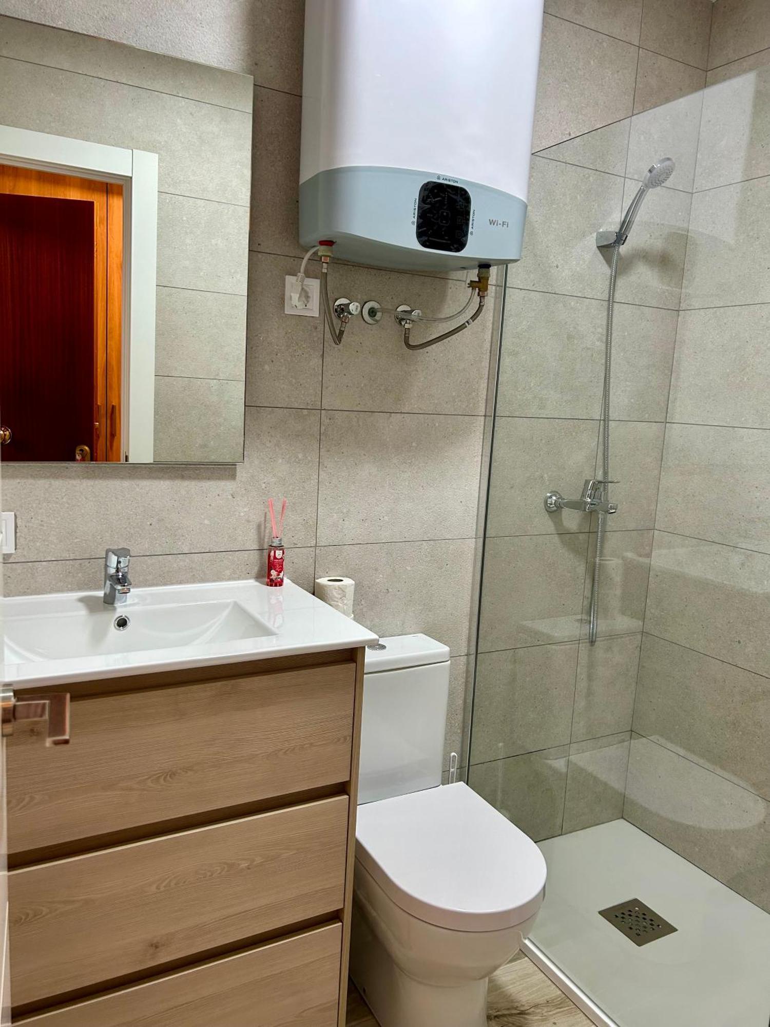 Apartamento Plaza De La Villa Playa Trengandin Ноха Экстерьер фото
