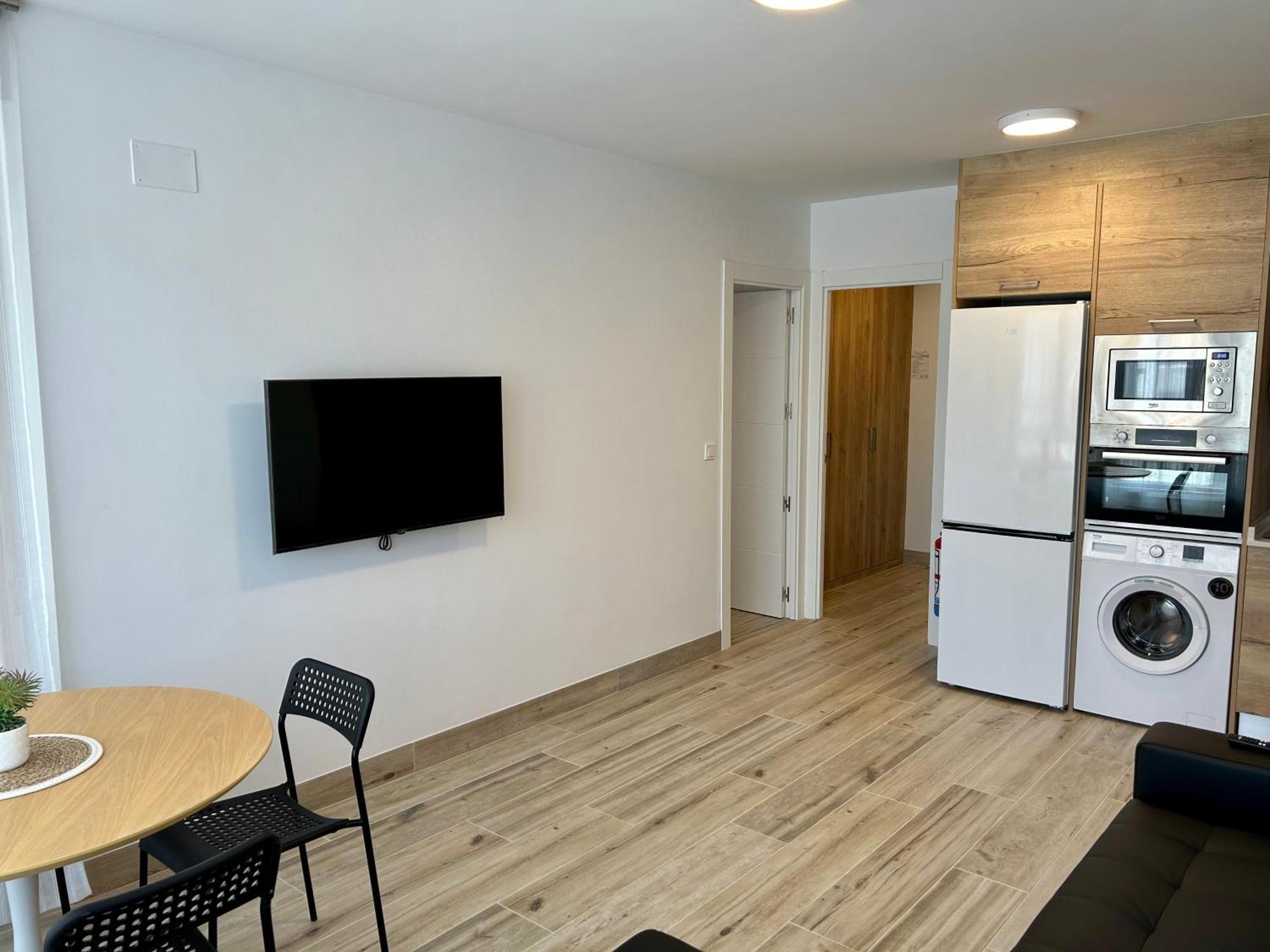 Apartamento Plaza De La Villa Playa Trengandin Ноха Экстерьер фото