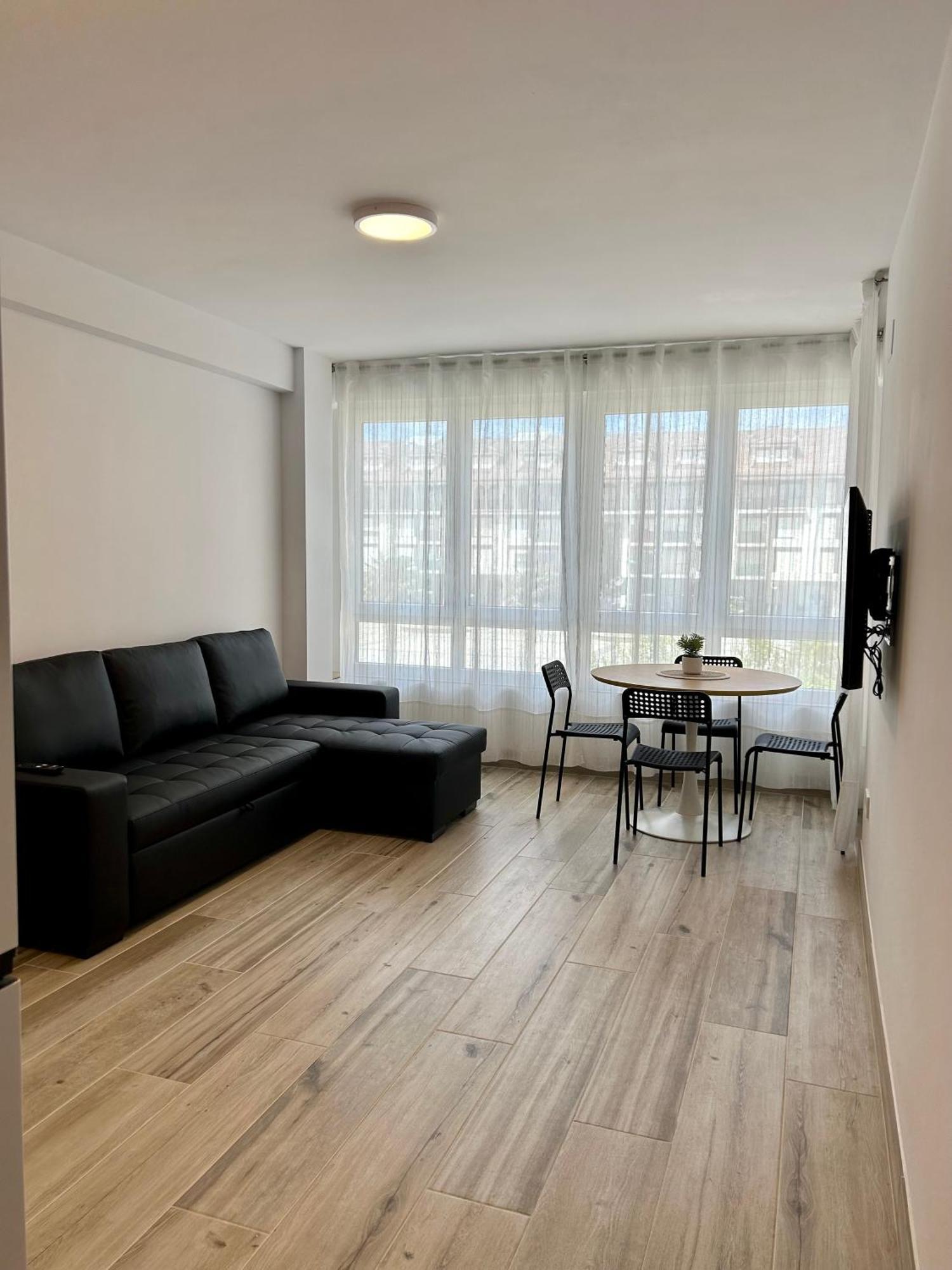 Apartamento Plaza De La Villa Playa Trengandin Ноха Экстерьер фото