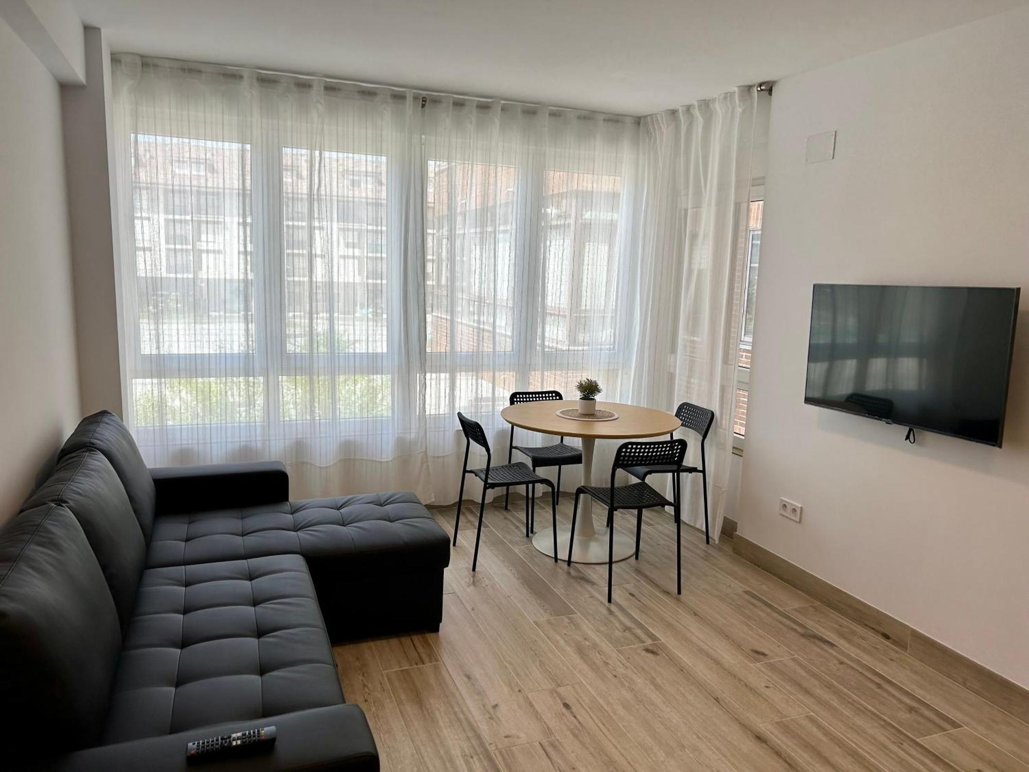 Apartamento Plaza De La Villa Playa Trengandin Ноха Экстерьер фото